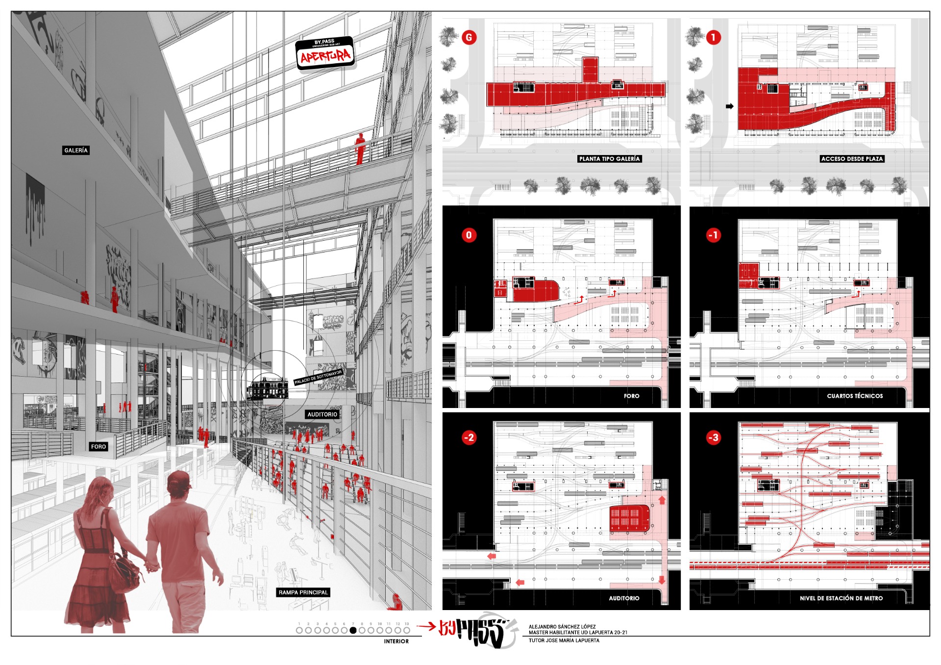 arquitectura proyecto experimental infografia planos arquitecto madrid guadalajara