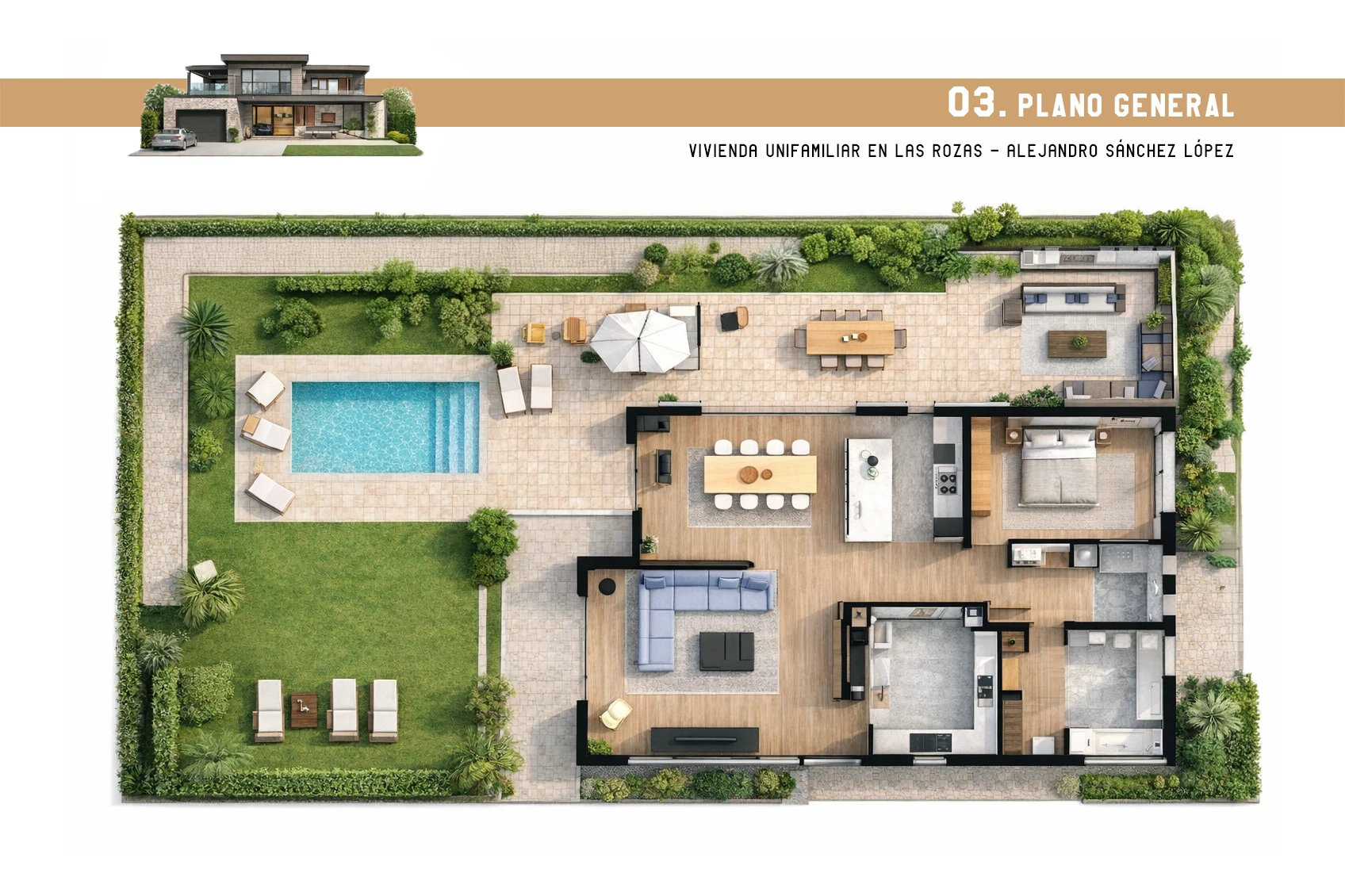 proyecto arquitectura chalet obra nueva madrid guadalajara